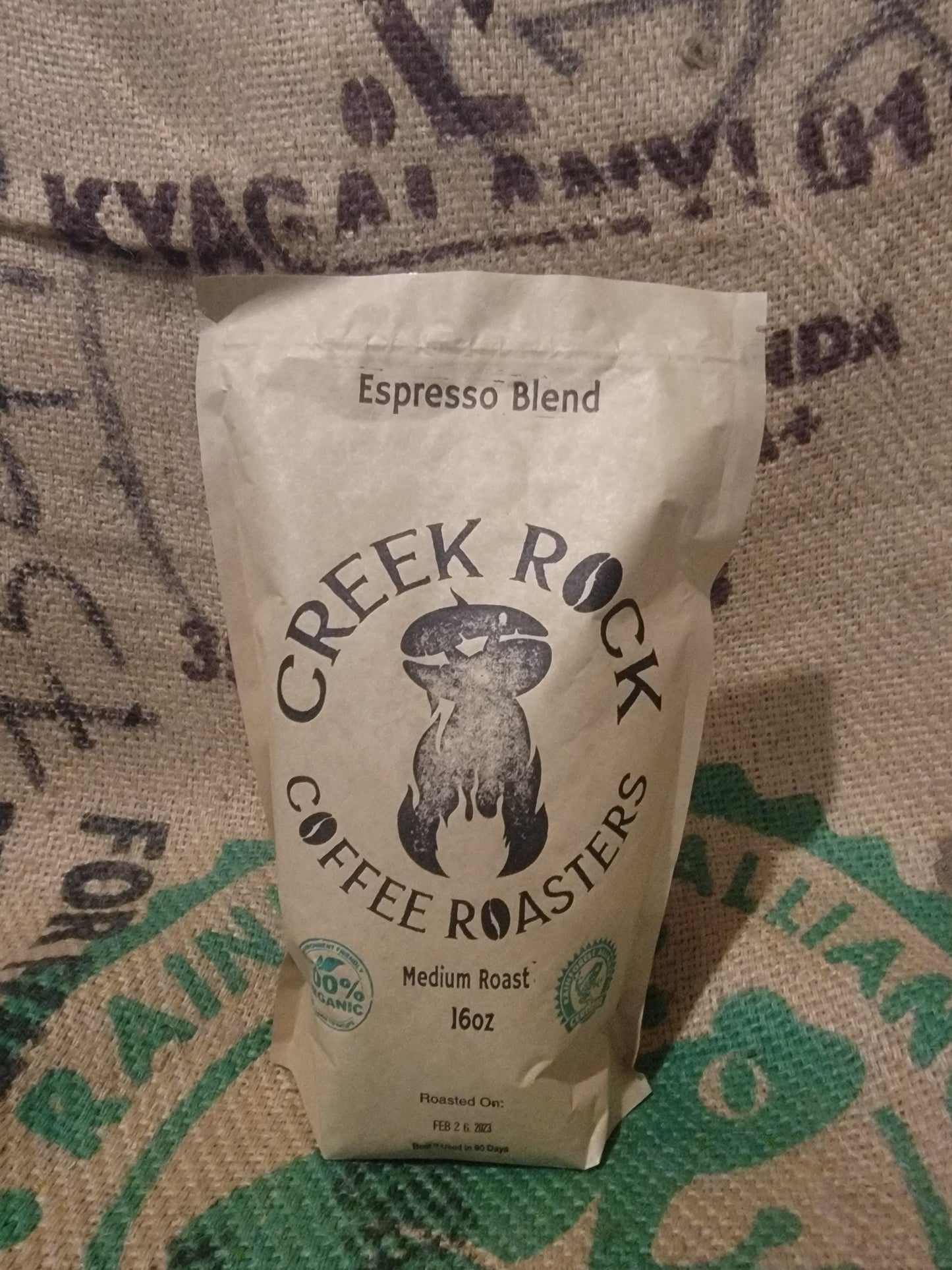 Espresso, Organic and Rainforest Alliance Certified Coffee, SHIPPING INCLUDED in PRICE