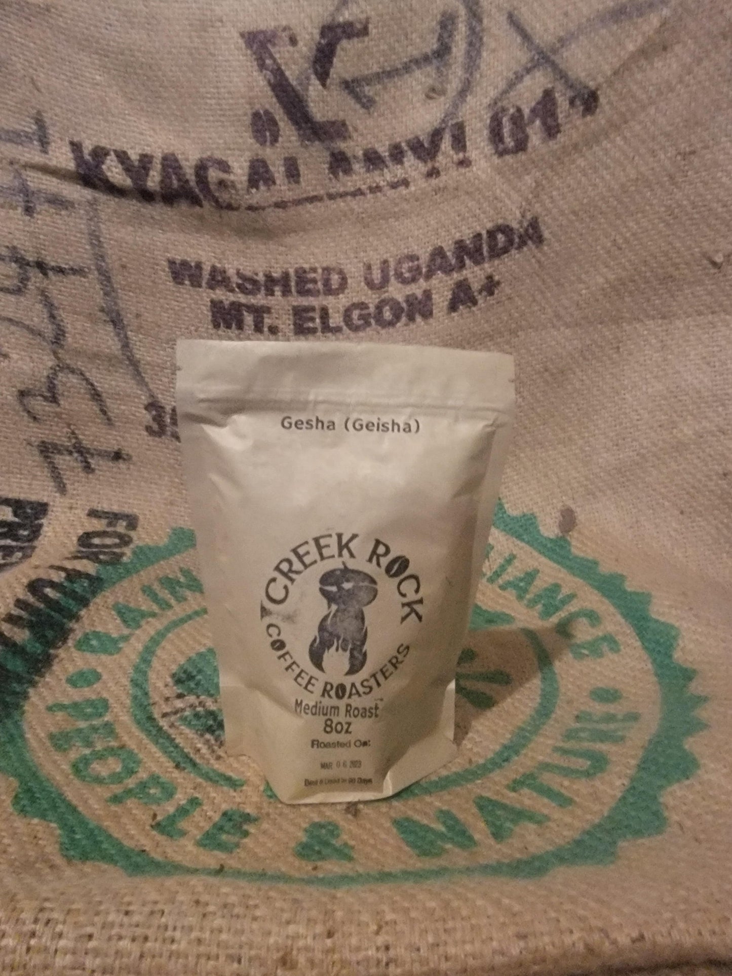 Columbian Gesha (Geisha) Medium Roast, Whole Bean, SHIPPING INCLUDED in PRICE